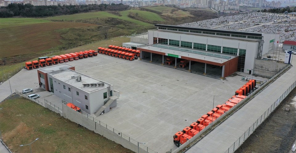 İstanbul Eyüp Hastal katı atık istasyonu (KLC Mühendislik)